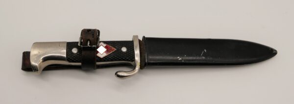 DJ/HJ Messer - Fahrtenmesser - Hersteller C. Jul. Herbertz, Solingen – Bild 2