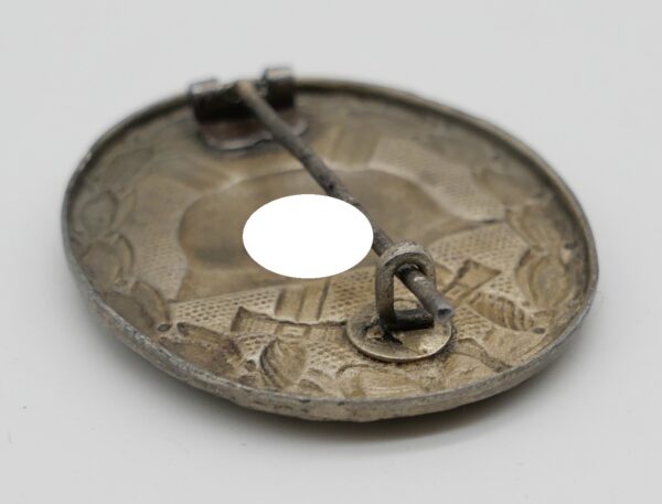 Verwundetenabzeichen Silber - Hohlprägung - Deschler/Wiedmann Design – Bild 4
