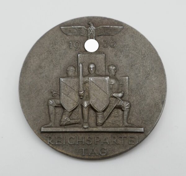 Abzeichen – Reichsparteitag 1936 - Hersteller Balmberger, Nürnberg - RPT
