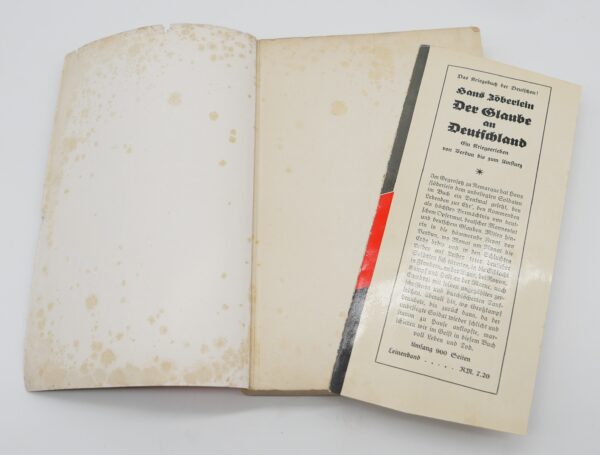 Buch - Mein Kampf - Kartonierte Ausgabe - Taschenbuch Band 2 von 1937 – Bild 2
