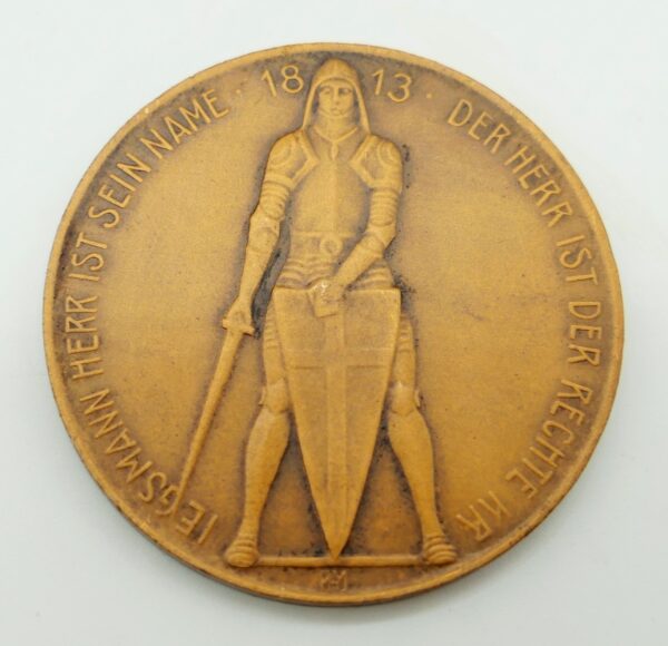 Medaille - Deutscher Patriotenbund 1813 -1913 - In der orginal Schachtel – Bild 2