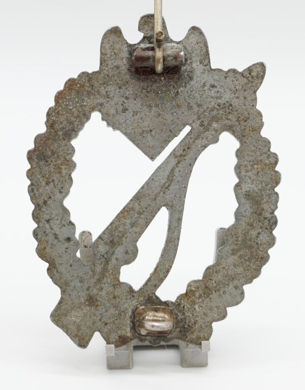 Infanterie Sturmabzeichen Silber – Hersteller S.H. u. Co. 41 - Seltene 5 Ader Variante – Bild 4