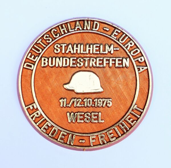 Abzeichen – Stahlhelmbund - Stahlhelm Bundestreffen 11./12.10.1975 Wesel