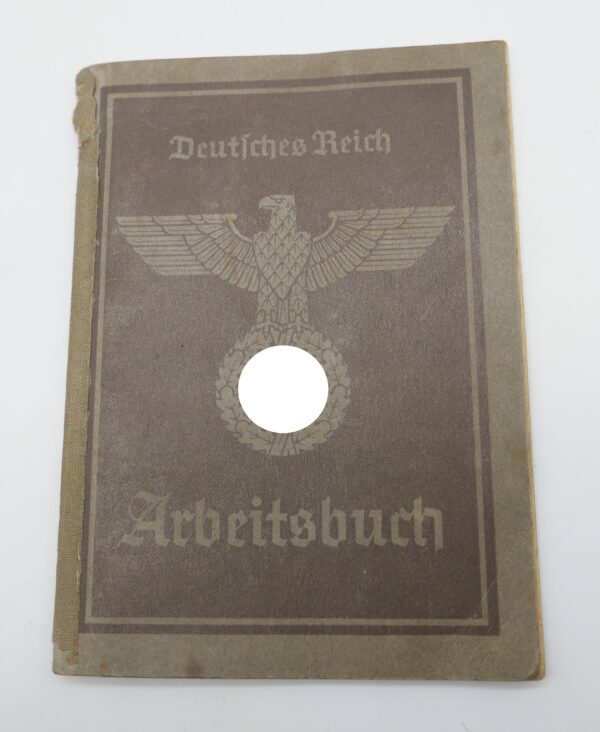 Arbeitsbuch eines Maler und Anstreicher aus Wien – Deutsches Reich