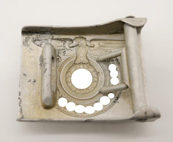 SS Aluminium Koppelschloss für Mannschaften - RZM 36/39 (Overhoff & Cie Lüdenscheid) – Bild 3