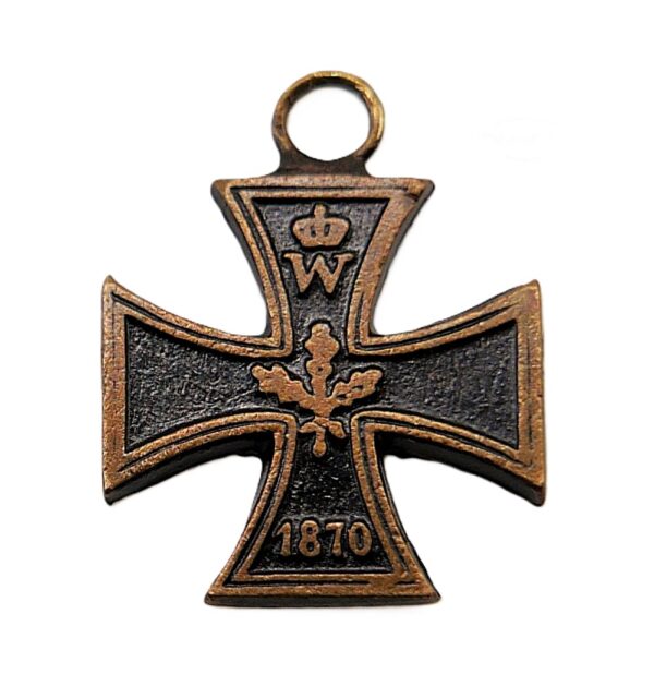 13 mm Miniatur zum Eisernen Kreuz 2. Klasse 1870 - EK