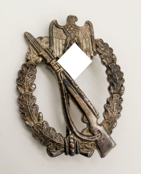 Infanterie Sturmabzeichen Silber - Unmarkiertes Steinhauer & Lück, Lüdenscheid