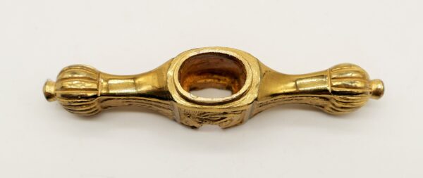 Parierstange mit Drücker eines Kriegsmarinedolch – Marinedolch - F.W. Höller, Solingen – Bild 3