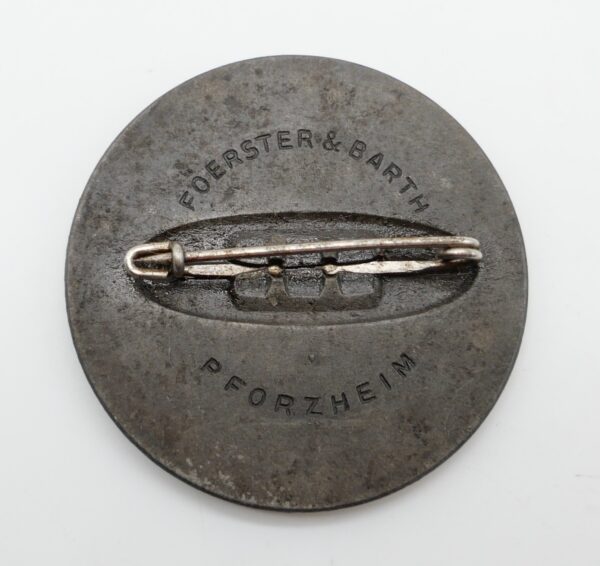 Abzeichen – Reichsparteitag 1937 - Hersteller Foerster & Barth, Pforzheim – Bild 2