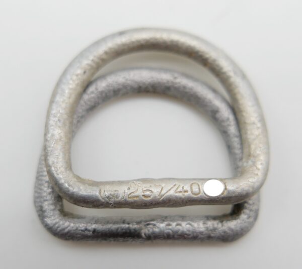 2 D-Ringe für die SS - Aluminium