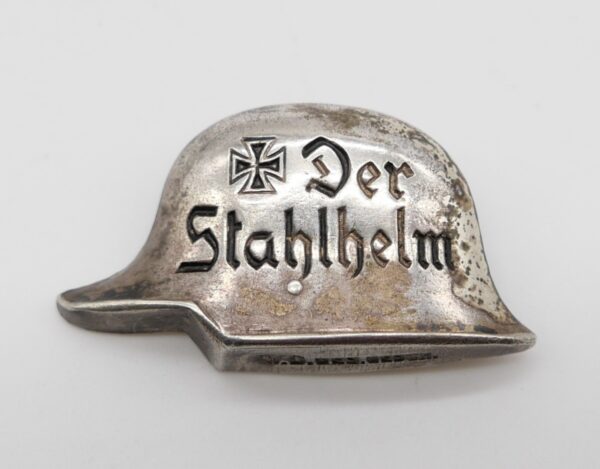 Stahlhelmbund Abzeichen - Der Stahlhelm - Hersteller W. D. - Ges. Gesch.