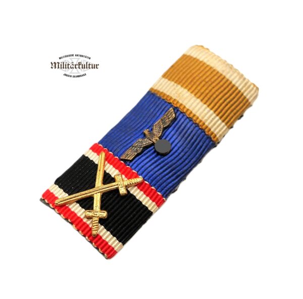 Feldspange – Kriegsverdienstkreuz – Dienstauszeichnung Heer oder Marine – Schutzwall Ehrenzeichen
