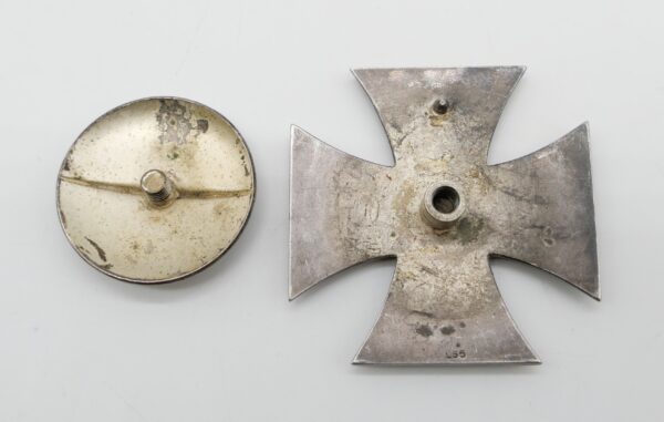 Eisernes Kreuz 1. Klasse 1939 an Schraubscheibe - Hersteller L/55 (Wächtler & Lange, Mittweida) – Bild 3