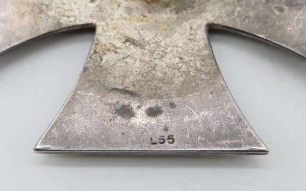 Eisernes Kreuz 1. Klasse 1939 an Schraubscheibe - Hersteller L/55 (Wächtler & Lange, Mittweida) – Bild 4