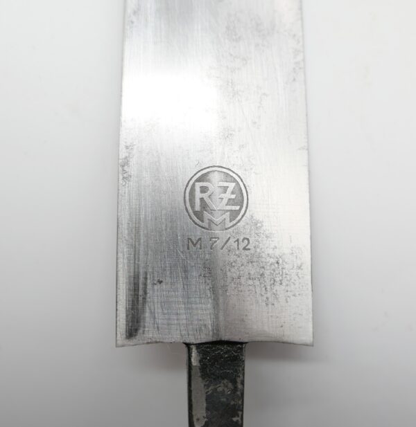 Klinge für den SA/NSKK Dolch - RZM und M7/12 (Hersteller Weyersberg Max, Waffenfabrik Solingen) – Bild 3