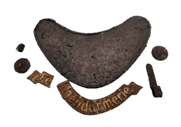 Ringkragen Feldgendarmerie – Bodenfund – Bild 2