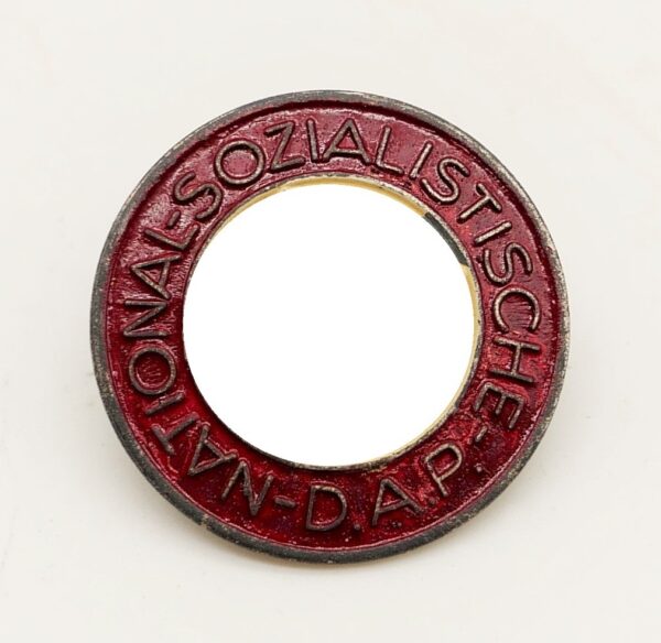 NSDAP Mitgliedsabzeichen – Parteiabzeichen – Hersteller M1/120 Wilhelm Deumer, Lüdenscheid