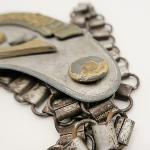 Ringkragen - Feldgendarmerie mit Kette - Hersteller Assmann – Bild 8