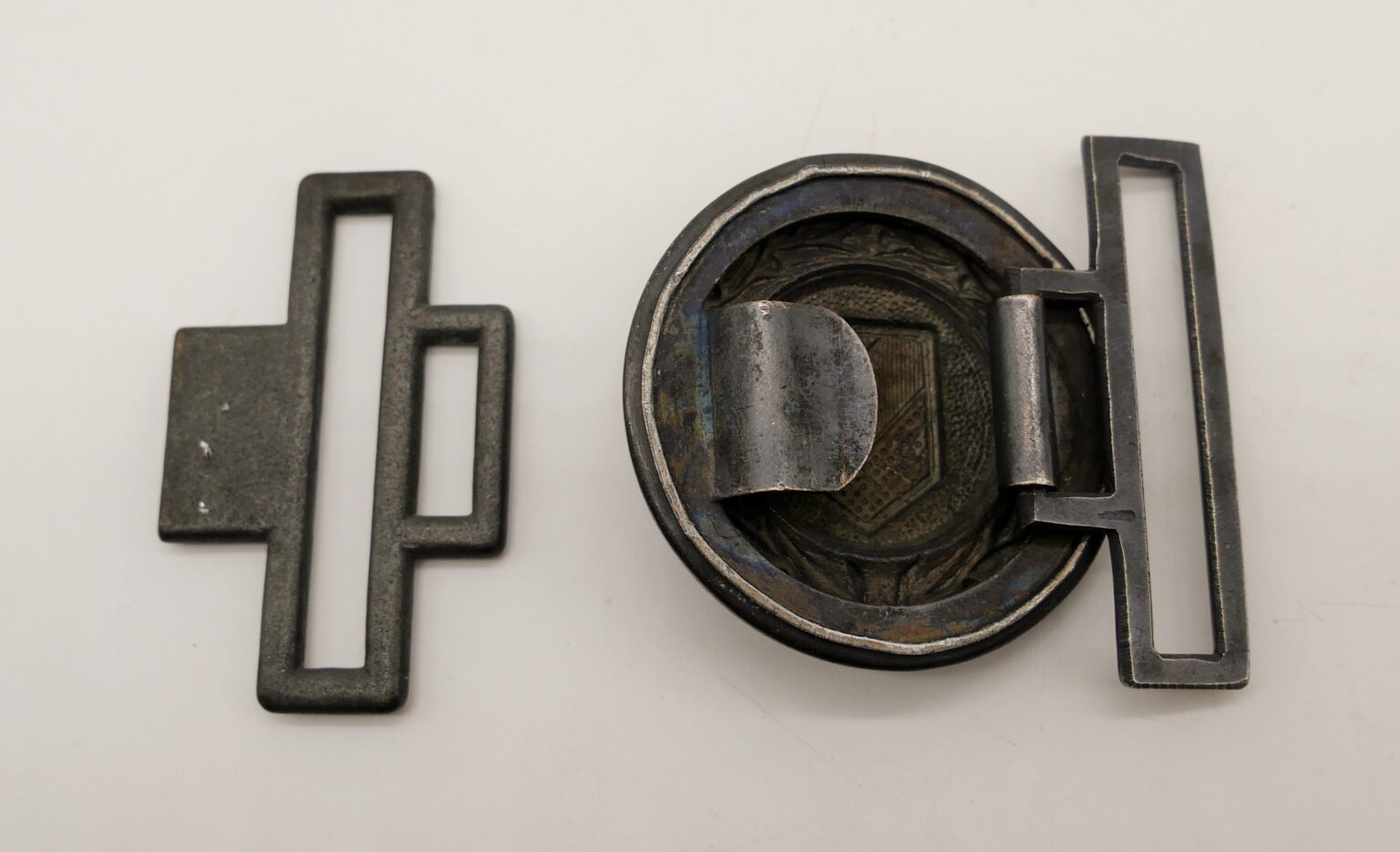 Baden - Feldbindenschloss - Komplett mit Gegenhaken - Militärkultur