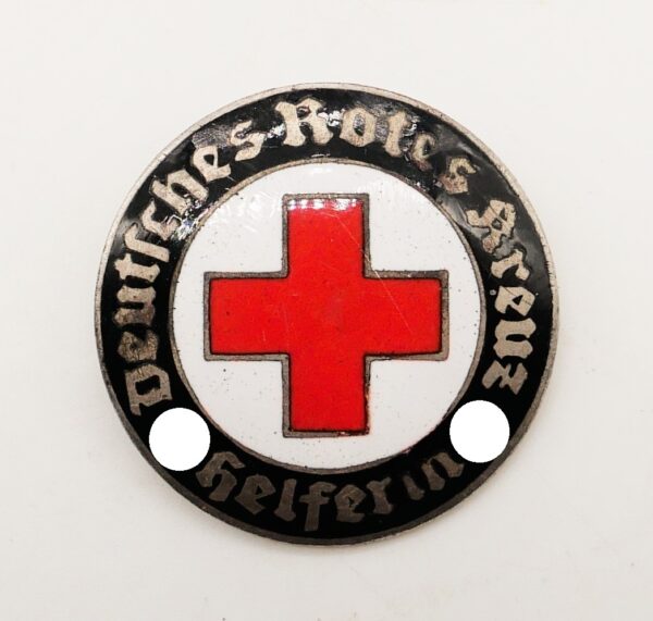 DRK (Deutsches Rotes Kreuz) Brosche – Helferin - Hersteller B