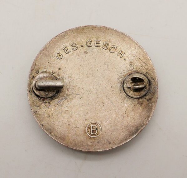 DRK (Deutsches Rotes Kreuz) Brosche – Helferin - Hersteller B – Bild 2