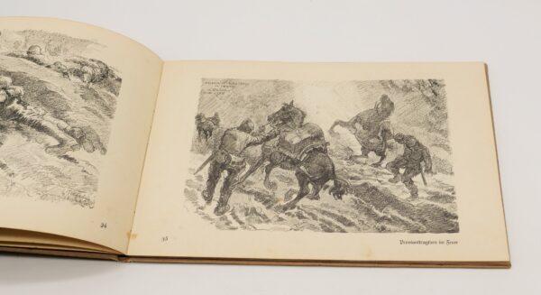 Verdun - Ein Kriegsskizzenbuch von Albert Reich 1916 - Luckas Verlag München – Bild 6
