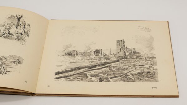 Verdun - Ein Kriegsskizzenbuch von Albert Reich 1916 - Luckas Verlag München – Bild 8