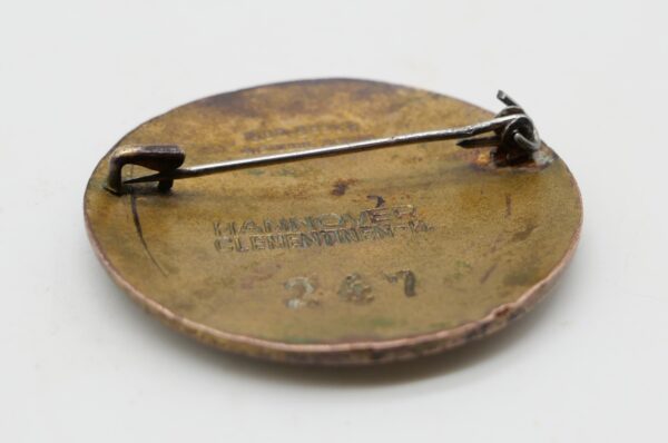DRK (Deutsches Rotes Kreuz) Brosche – Schwesternschaft - Hersteller A. Stübbe, Berlin – Bild 3