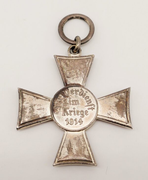 Hanseatenkreuz Lübeck – Für Verdienst im Kriege 1914 – Bild 3
