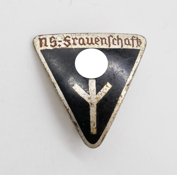 Mitgliedsabzeichen - NS Frauenschaft - 9. Form, klein - Hersteller M1/128 (Eugen Schmidhaussler, Pforzheim)