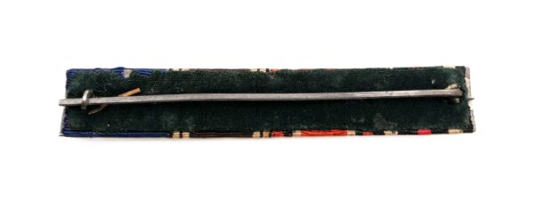 Feldspange - Preussen, Rot-Kreuz-Medaille - FEK - DRK - Bronzene Dienstauszeichnung der NSDAP mit Auflage - TD - Bandspange – Bild 3