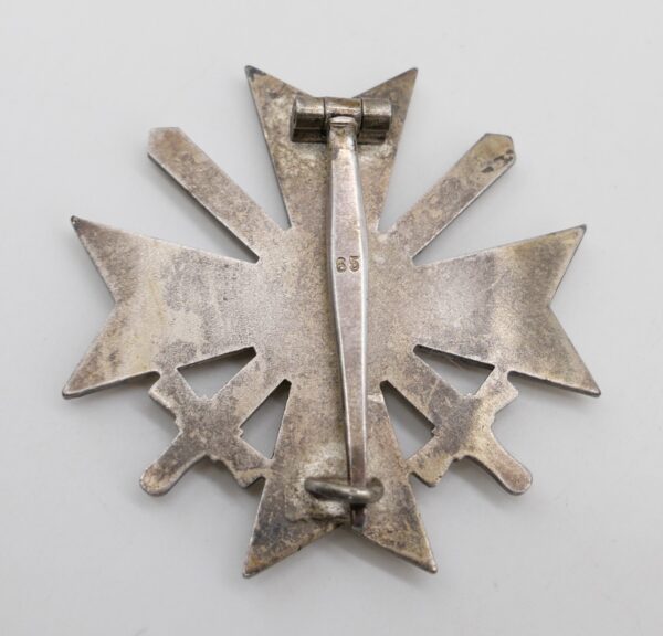 Kriegsverdienstkreuz 1. Klasse mit Schwerter - Hersteller 65 (Klein & Quenzer, Idar Oberstein) – Bild 2