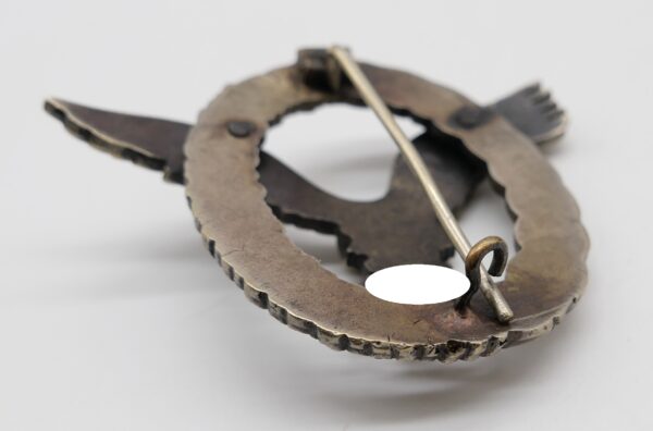 Flugzeugführerabzeichen im Etui – Buntmetall - FFL (Friedrich Linden, Lüdenscheid) – Bild 4