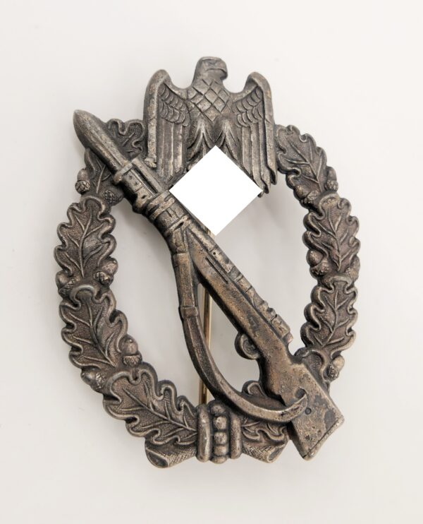 Infanterie Sturmabzeichen Silber - Im S. H.u. Co. (Sohni Heubach & Co./Oberstein) Design
