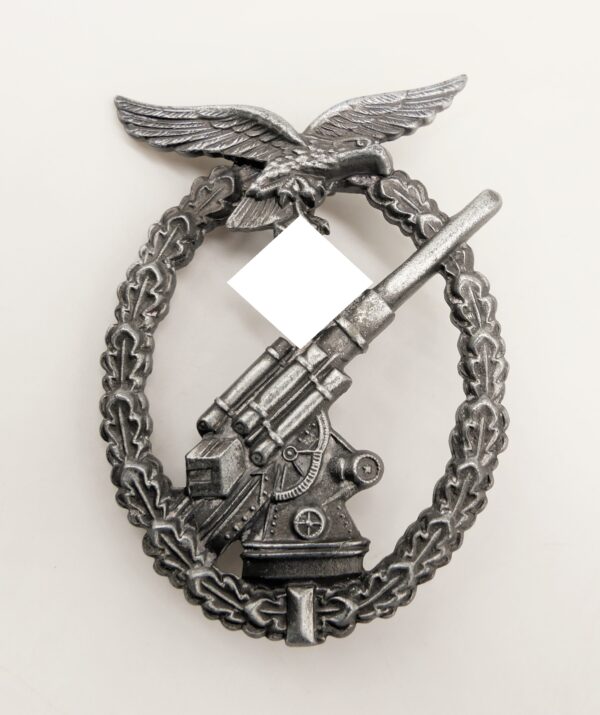 Flakkampfabzeichen der Luftwaffe - Hersteller GWL (Gebrüder Wegerhoff, Lüdenscheid)