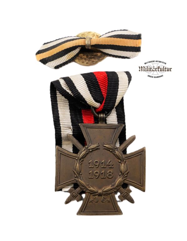 Ehrenkreuz für Frontkämpfer - Hersteller G & S (Glaser und Söhne, Dresden)