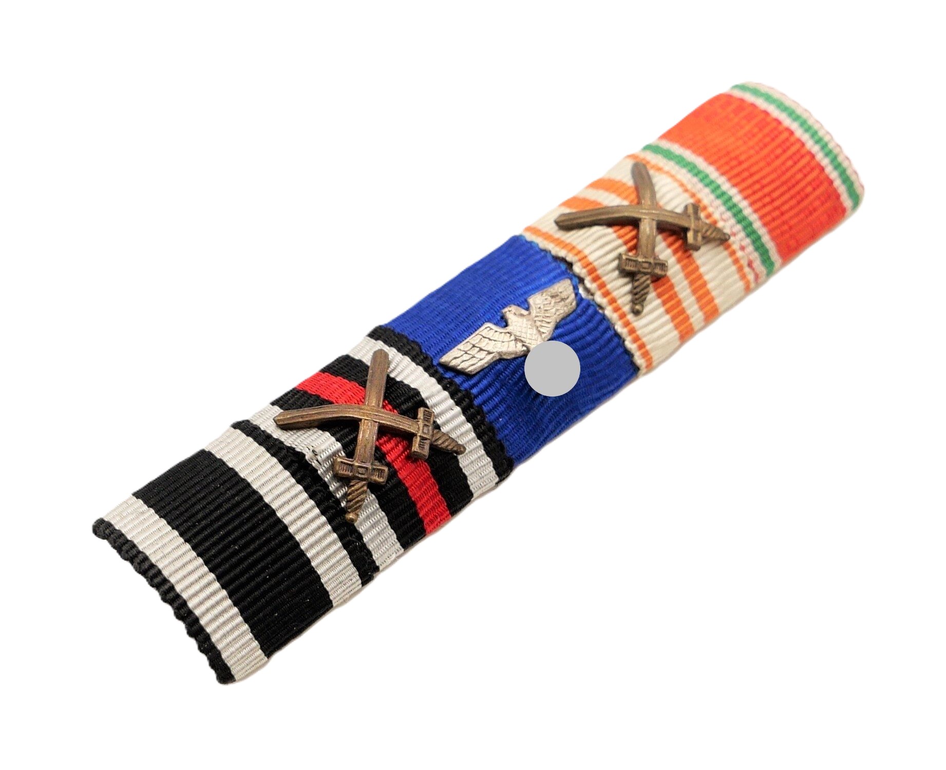 Feldspange - EK 2 - FEK - Dienstauszeichnung - Kriegsdenkmünze Österreich - Bulgarien - Bandspange