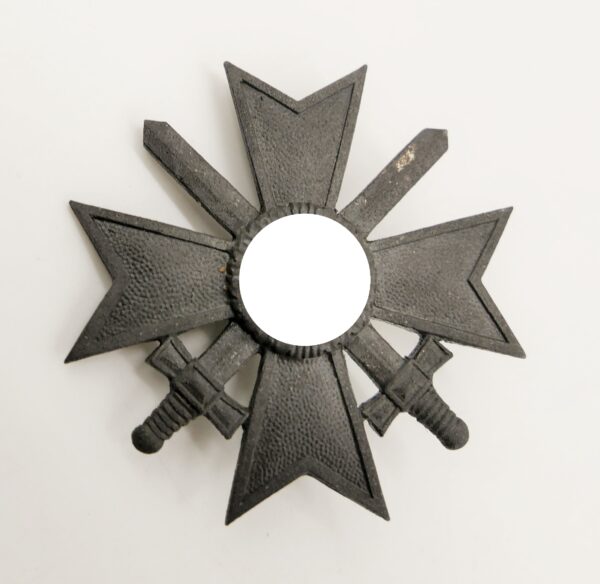 Kriegsverdienstkreuz 1. Klasse mit Schwerter im Verleihungsetui - Hersteller L/12 (C.E. Juncker, Berlin) – Bild 2