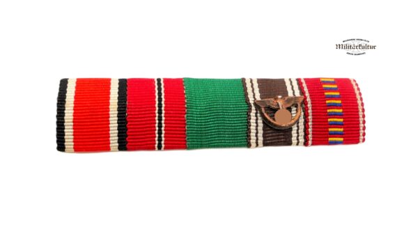 Feldspange - Bronzene Dienstauszeichnung der NSDAP mit Auflage - Ostvölker – Bild 2