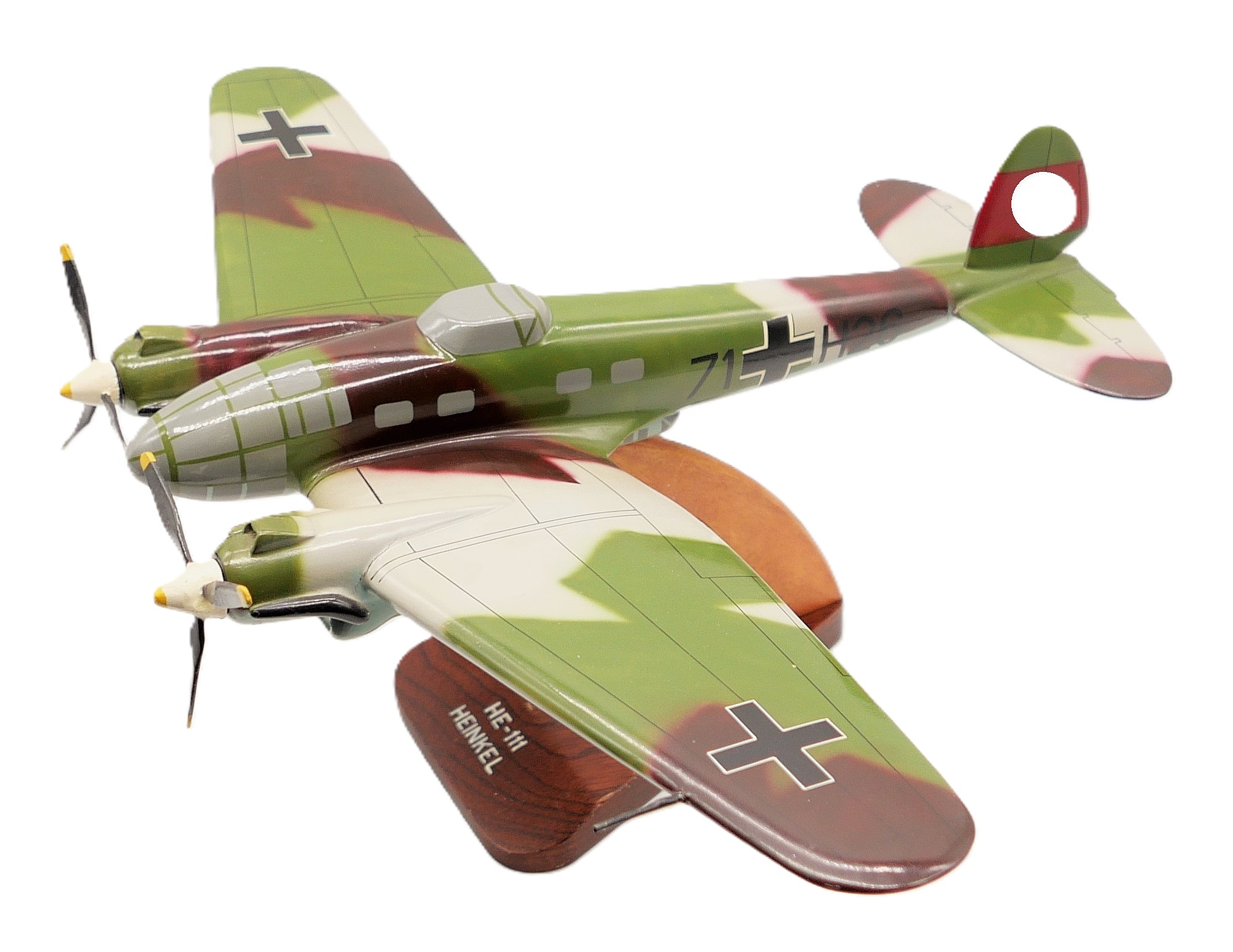 Hochwertiges Modell einer Heinkel HE 111 - Flugzeug der deutschen Luftwaffe – Bild 2