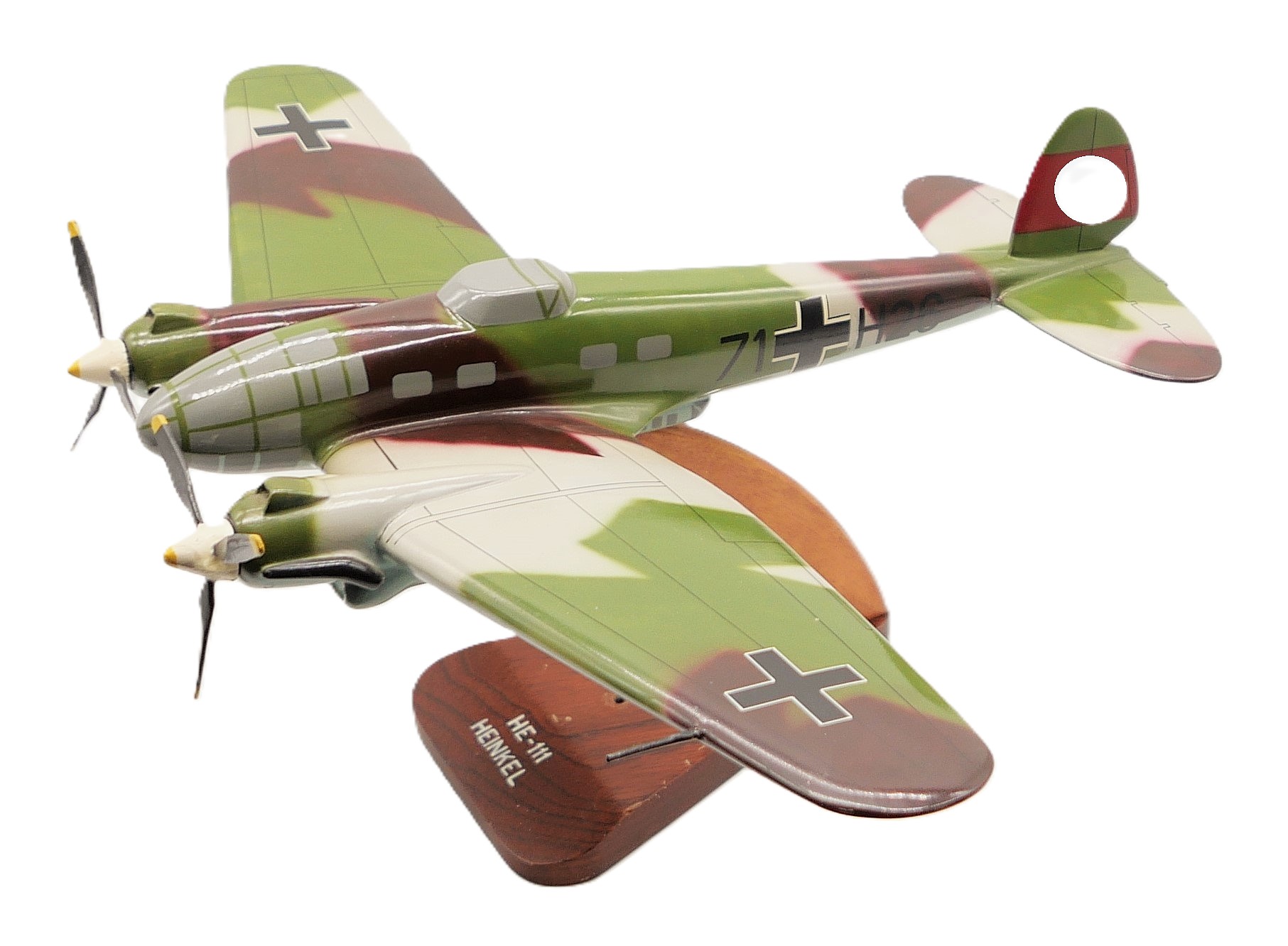 Hochwertiges Modell einer Heinkel HE 111 - Flugzeug der deutschen Luftwaffe – Bild 4