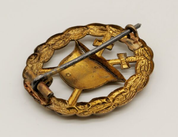 Verwundetenabzeichen Gold - Durchbrochen - 1. Weltkrieg - VWA – Bild 5