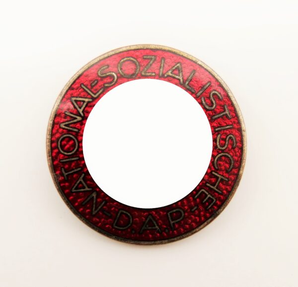NSDAP Mitgliedsabzeichen – Parteiabzeichen – Hersteller M1/8 (Hersteller Ferdinand Wagner Pforzheim)