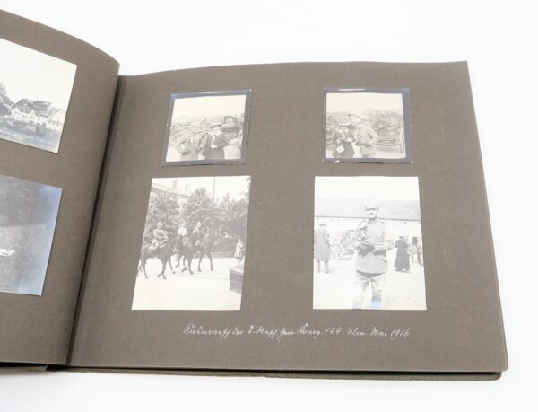 Fotoalbum - Aus der Zeit des 1. Weltkrieges - u. a. König Wilhelm II. von Württemberg – Bild 5