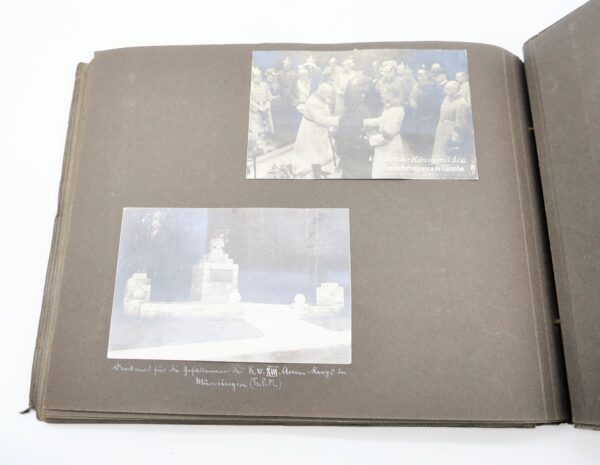 Fotoalbum - Aus der Zeit des 1. Weltkrieges - u. a. König Wilhelm II. von Württemberg – Bild 10