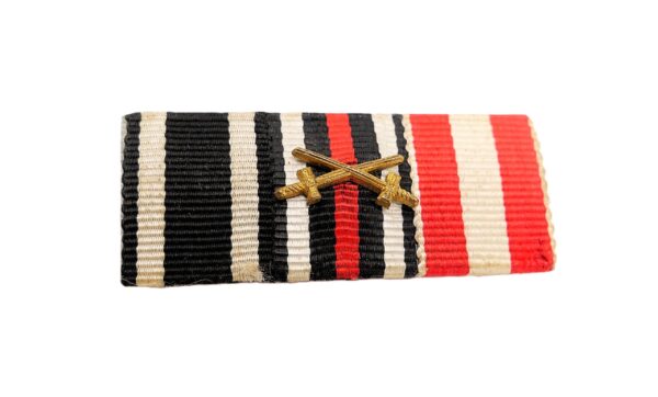 Feldspange - Eisernes Kreuz 2. Klasse - EK - Ehrenkreuz für Frontkämpfer - FEK - Hanseatenkreuz Hamburg - Bandspange – Bild 2