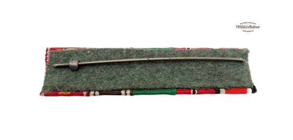 Feldspange - Bronzene Dienstauszeichnung der NSDAP mit Auflage - Ostvölker – Bild 3