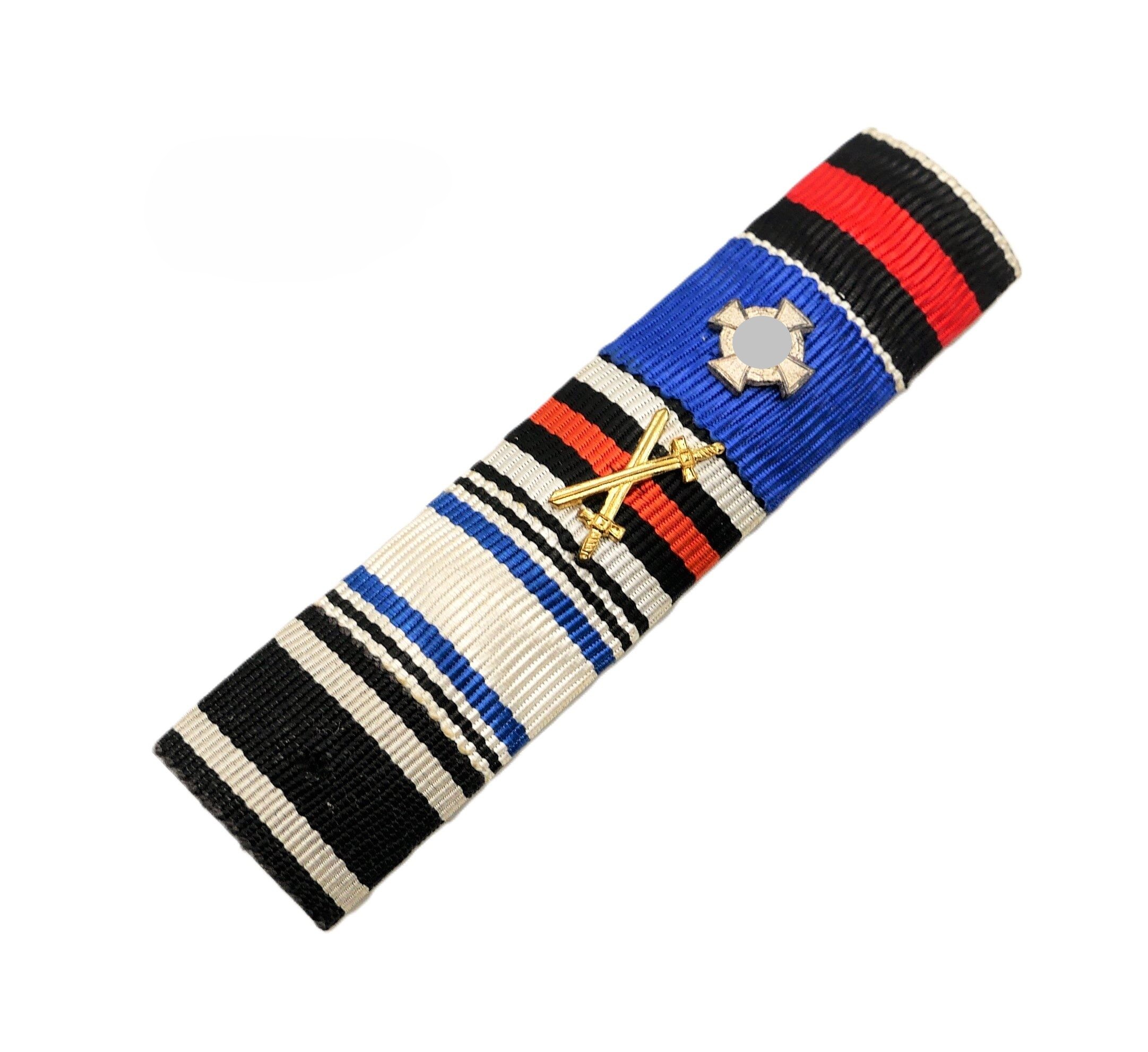 Feldspange - Eisernes Kreuz -Bayern - FEK - Treudienst mit Auflage - Sudetenland - EK - Bandspange