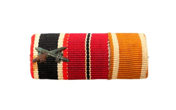 Feldspange - Kriegsverdienstkreuz 2. Klasse – Winterschlacht im Osten – Schutzwall Ehrenzeichen - KVK - WIO -Bandspange – Bild 2
