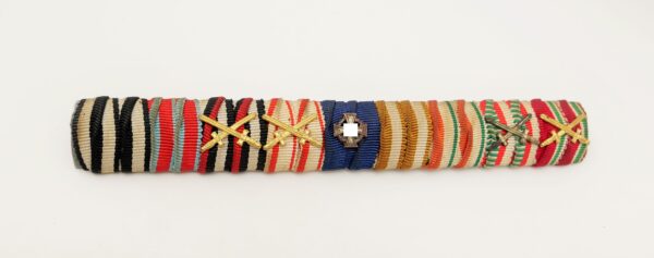 9er Feldspange - Eisernes Kreuz - EK - Treudienst - Schutzwall Ehrenzeichen - TD - Bandspange – Bild 2